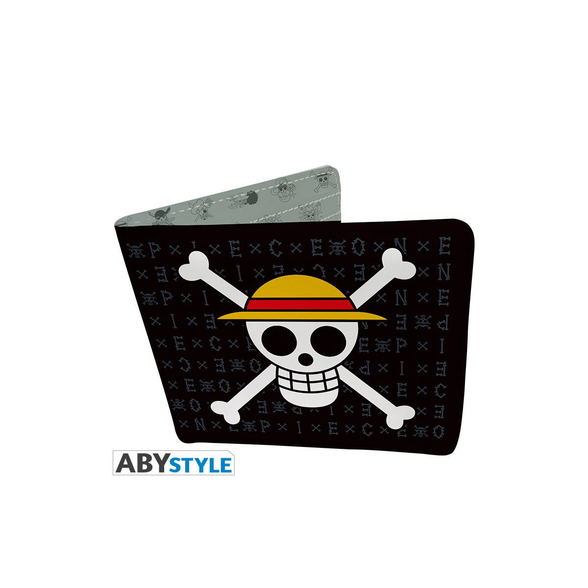 ABYstyle – One Piece Luffy-Geldbörse mit Totenkopf-Motiv aus Vinyl