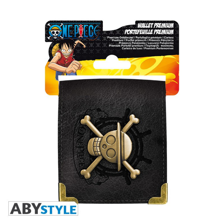 ABYstyle – One Piece Premium-Geldbörse mit Totenkopf-Motiv