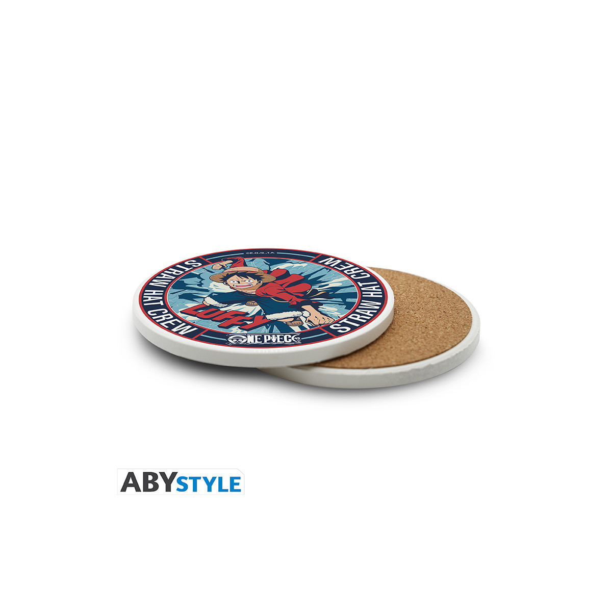 ABYstyle – One Piece Luffy-Untersetzer aus Keramik