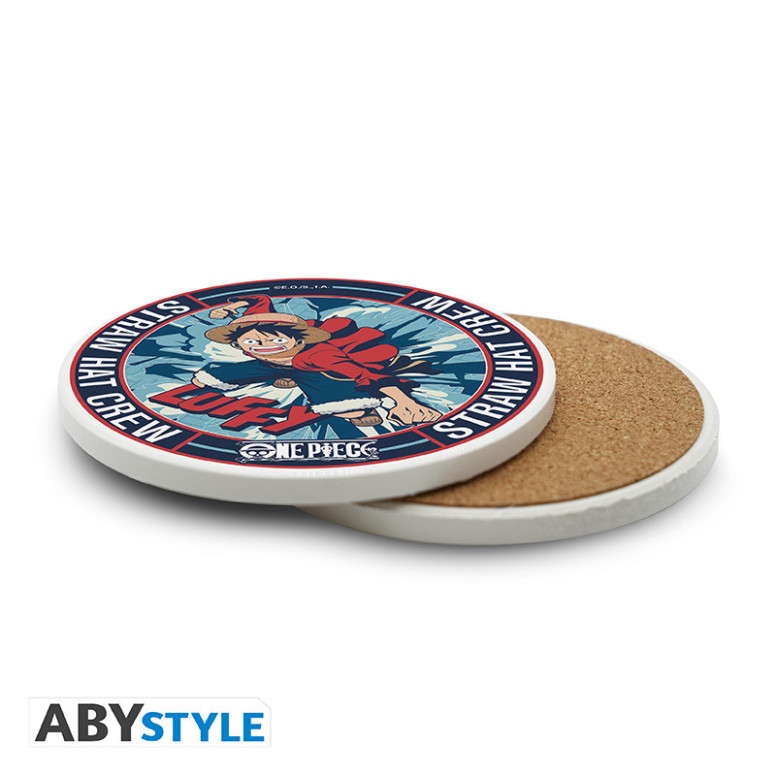 ABYstyle – One Piece Luffy-Untersetzer aus Keramik