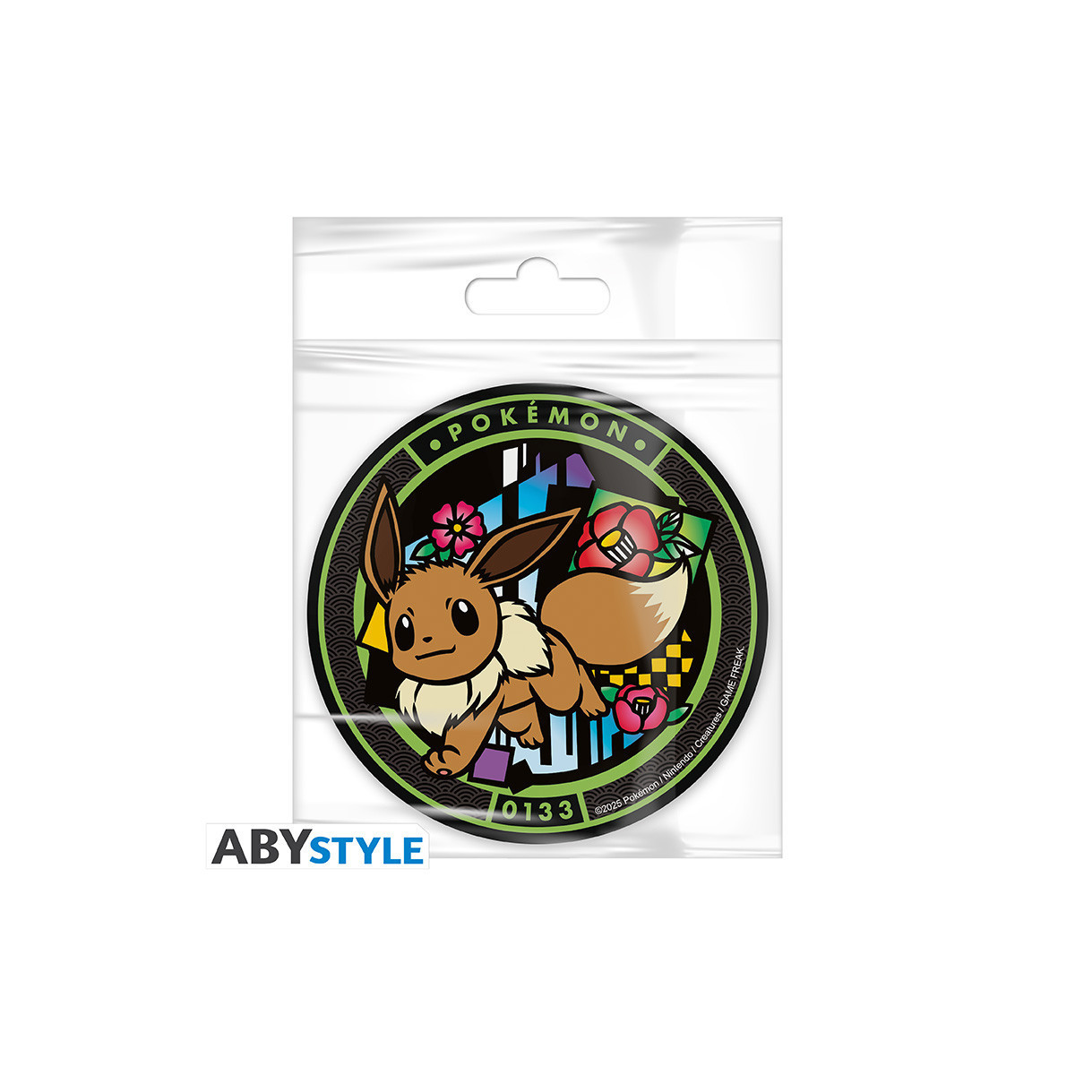 ABYstyle Pokémon - Pokémon Keramik-Untersetzer „Évoli“