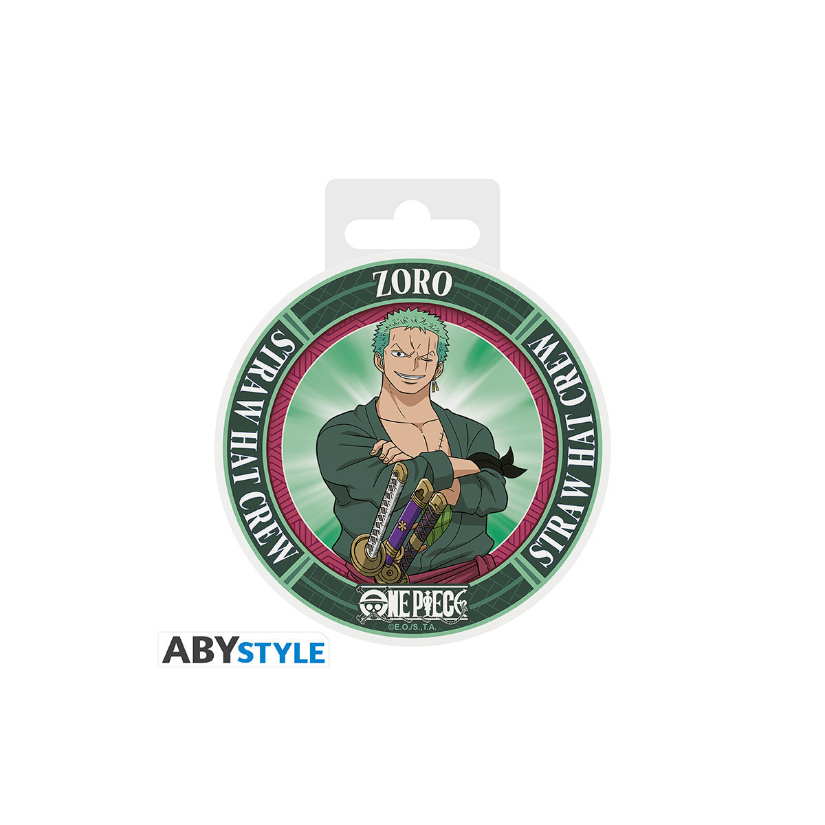 ABYstyle – One Piece Keramik-Untersetzer „Roronoa Zoro“