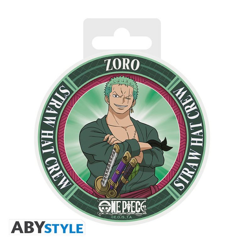 ABYstyle – One Piece Keramik-Untersetzer „Roronoa Zoro“
