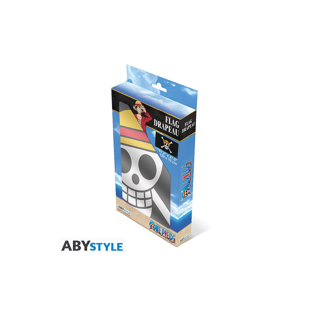 ABYstyle – One Piece Strawhat-Flagge (70 x 120 cm)