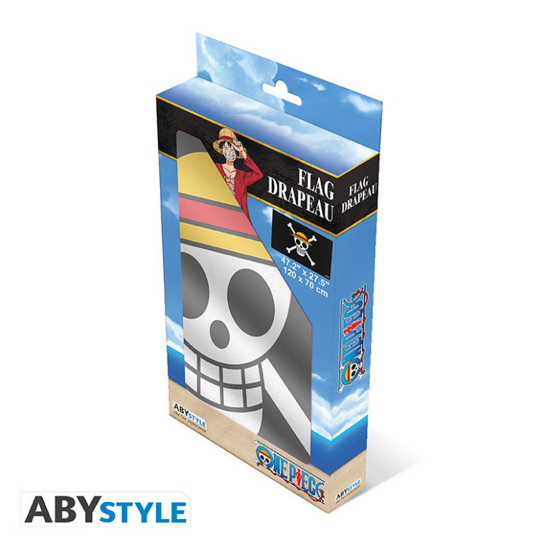 ABYstyle – One Piece Strawhat-Flagge (70 x 120 cm)