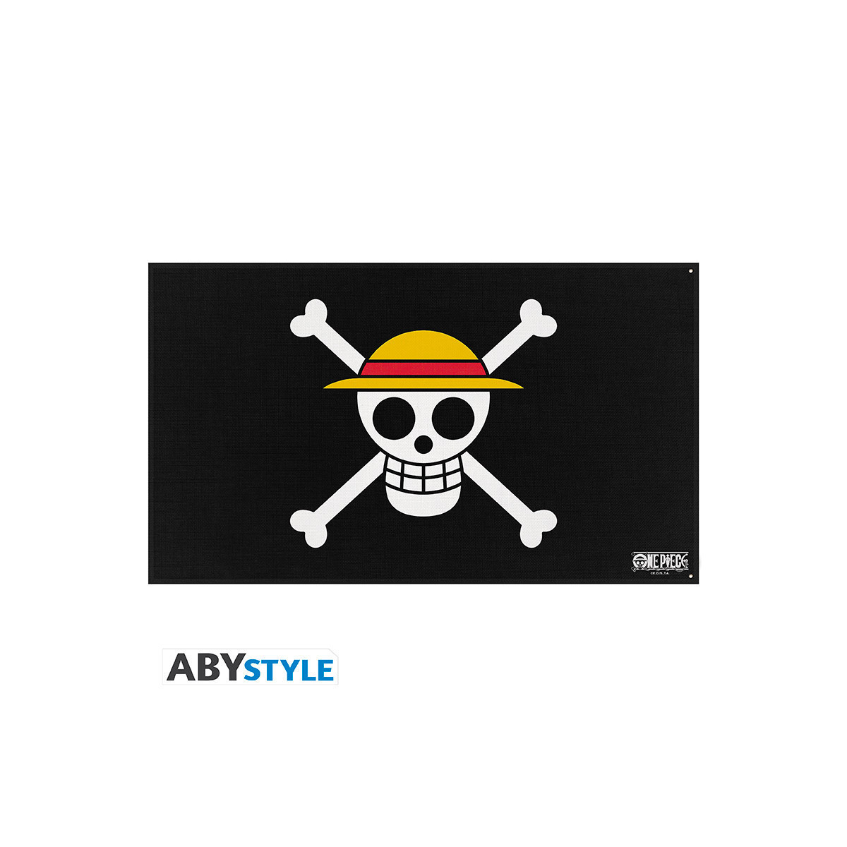 ABYstyle – One Piece Strawhat-Flagge (70 x 120 cm)