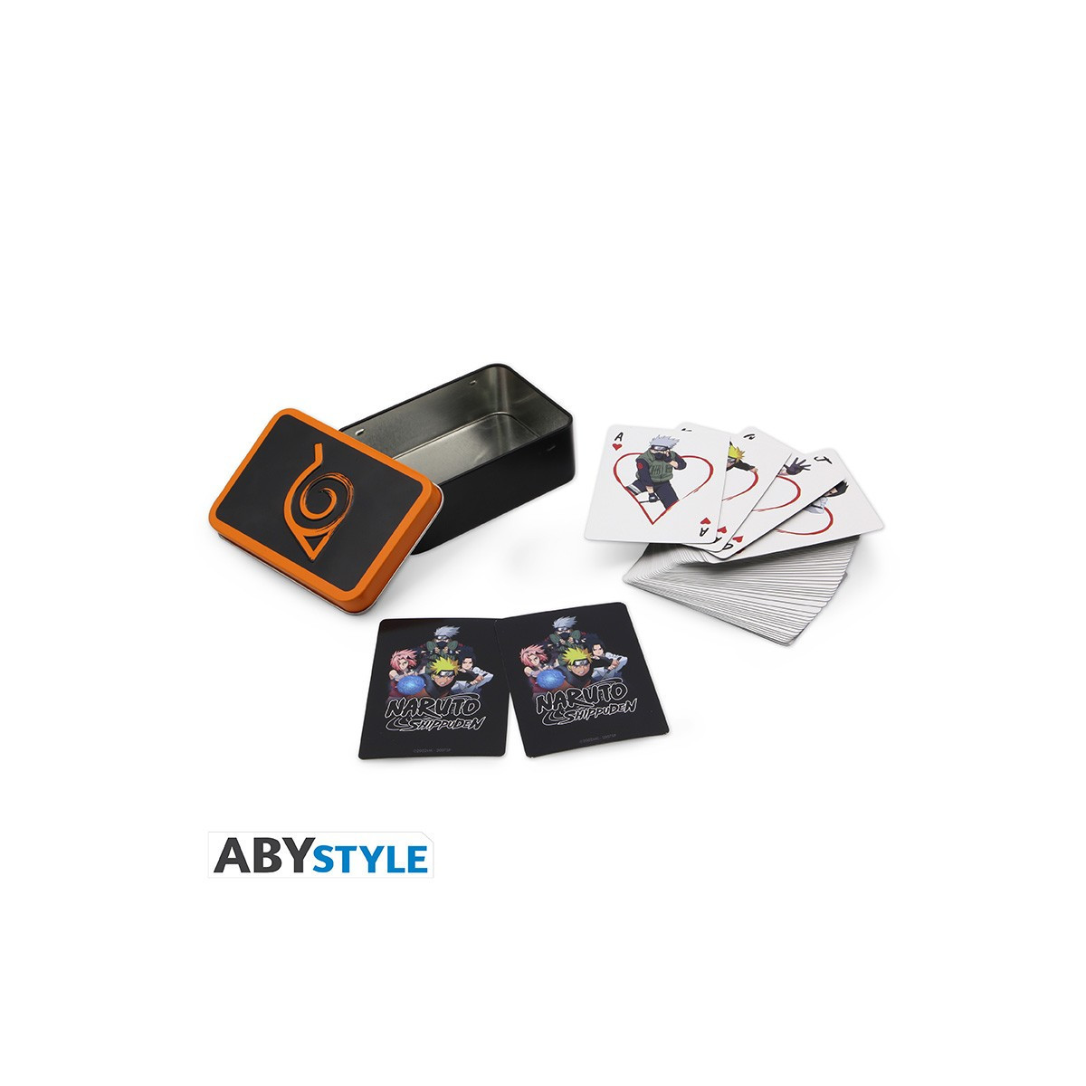 ABYstyle – Naruto SHIPPUDEN  Kartenspiel mit 54 Karten