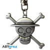 ABYstyle – One Piece 3D-Schlüsselanhänger „Skull Luffy“