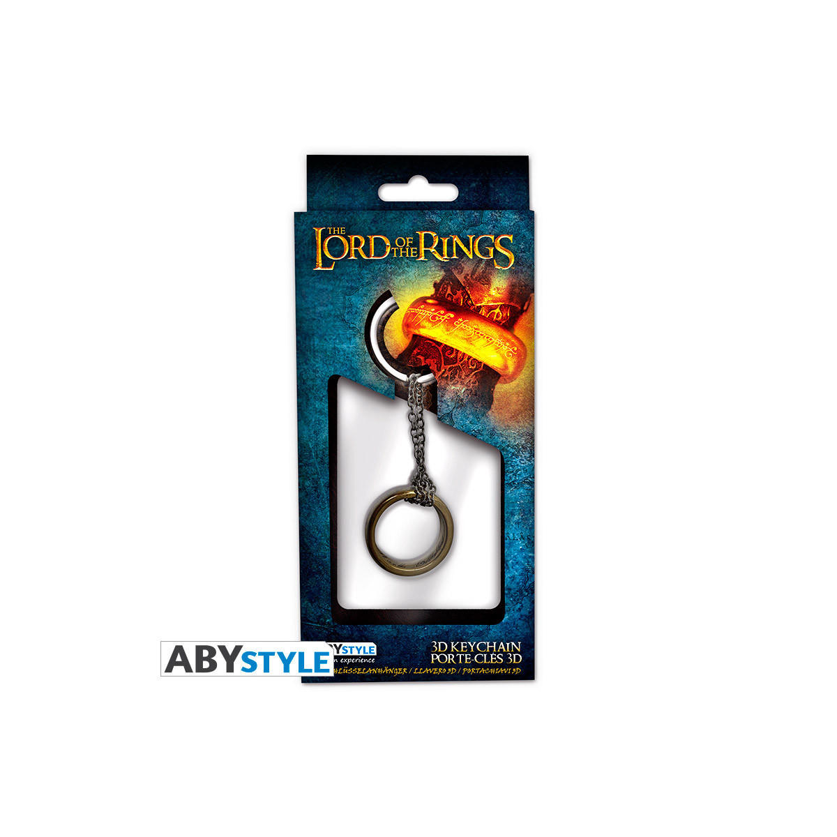 ABYstyle – DER HERR DER RINGE 3D-Schlüsselanhänger „Der Ring“