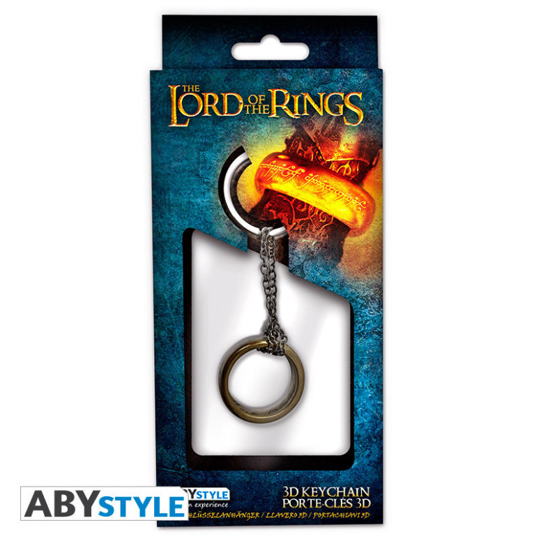 ABYstyle – DER HERR DER RINGE 3D-Schlüsselanhänger „Der Ring“