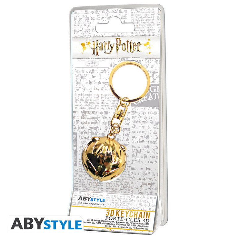 ABYstyle – HARRY POTTER 3D-Schlüsselanhänger „Goldener Schnatz“