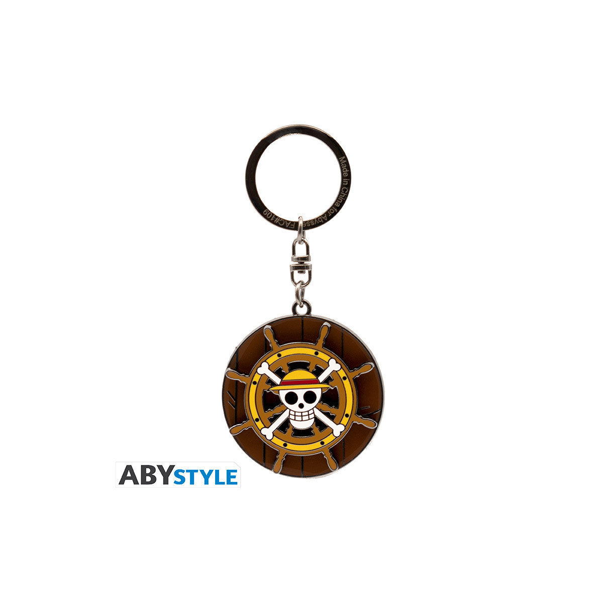 ABYstyle – One Piece Mechanischer Schlüsselanhänger „Barre du Thousand Sunny“