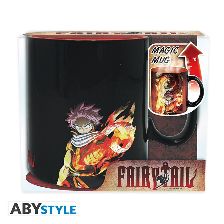 ABYstyle – Fairy Tail Thermoreaktive Tasse „Natsu & Lucy“