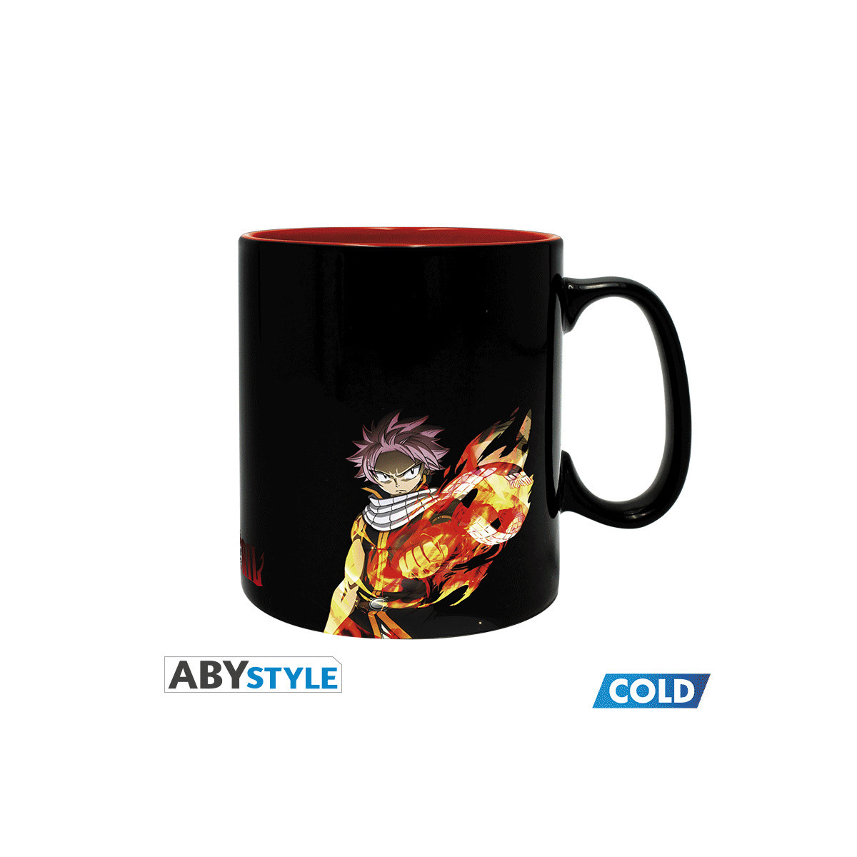 ABYstyle – Fairy Tail Thermoreaktive Tasse „Natsu & Lucy“