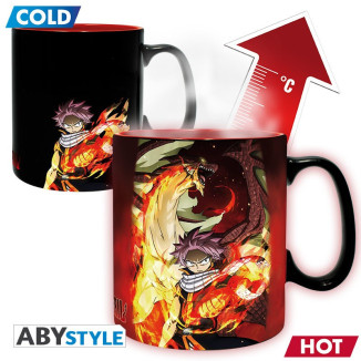 ABYstyle – Fairy Tail Thermoreaktive Tasse „Natsu & Lucy“