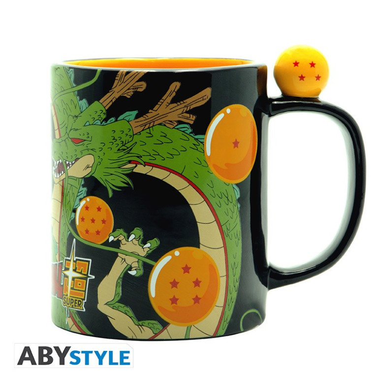 Dragon Ball SUPER 3D-Becher mit Henkel: Shenron & Kristallkugeln