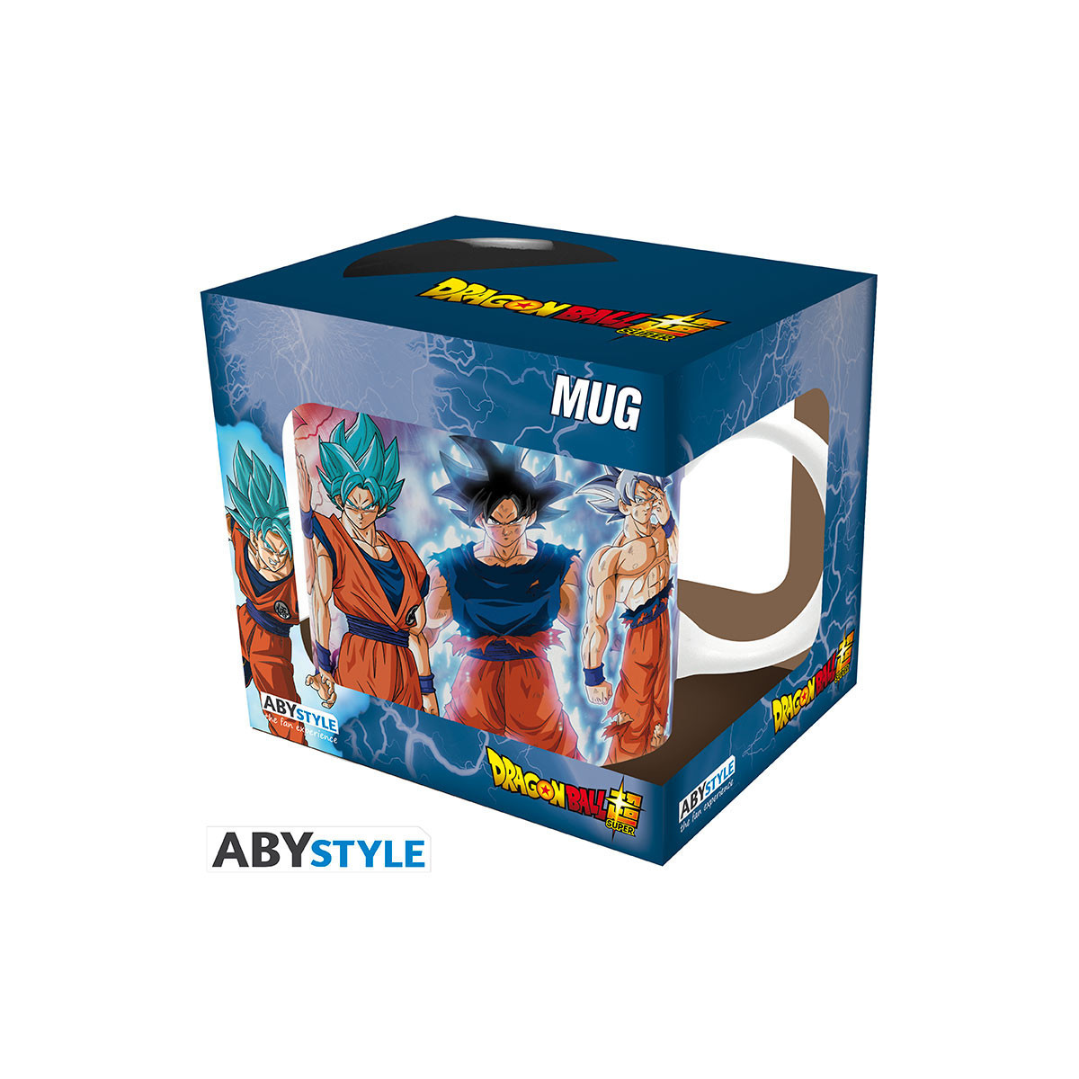 ABYstyle – „ Dragon Ball “ SUPER-Becher „Transformations Goku“