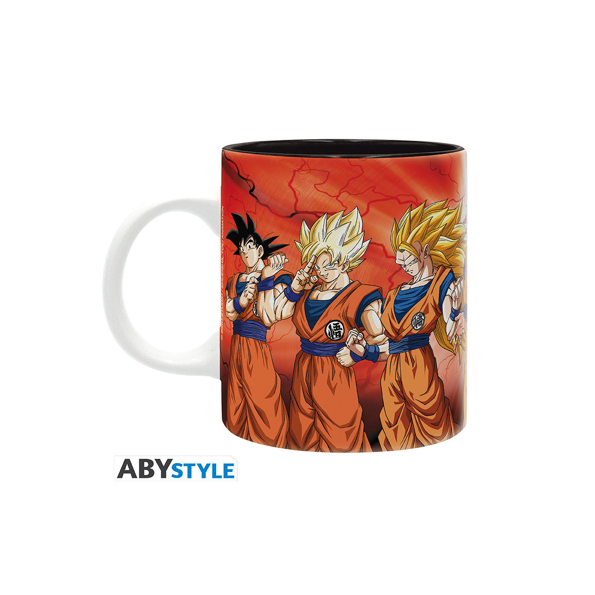 ABYstyle – „ Dragon Ball “ SUPER-Becher „Transformations Goku“