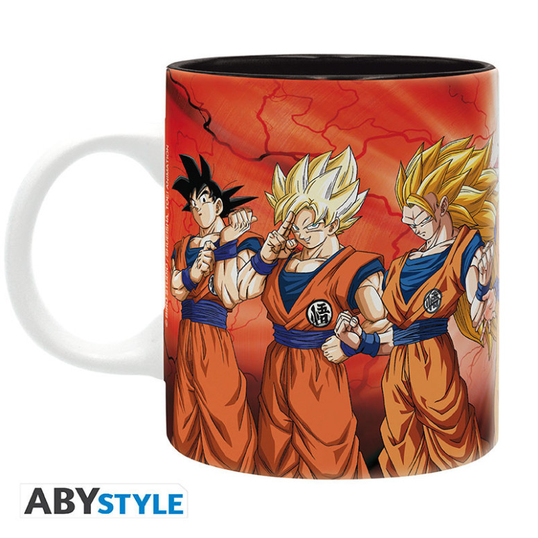 ABYstyle – „ Dragon Ball “ SUPER-Becher „Transformations Goku“