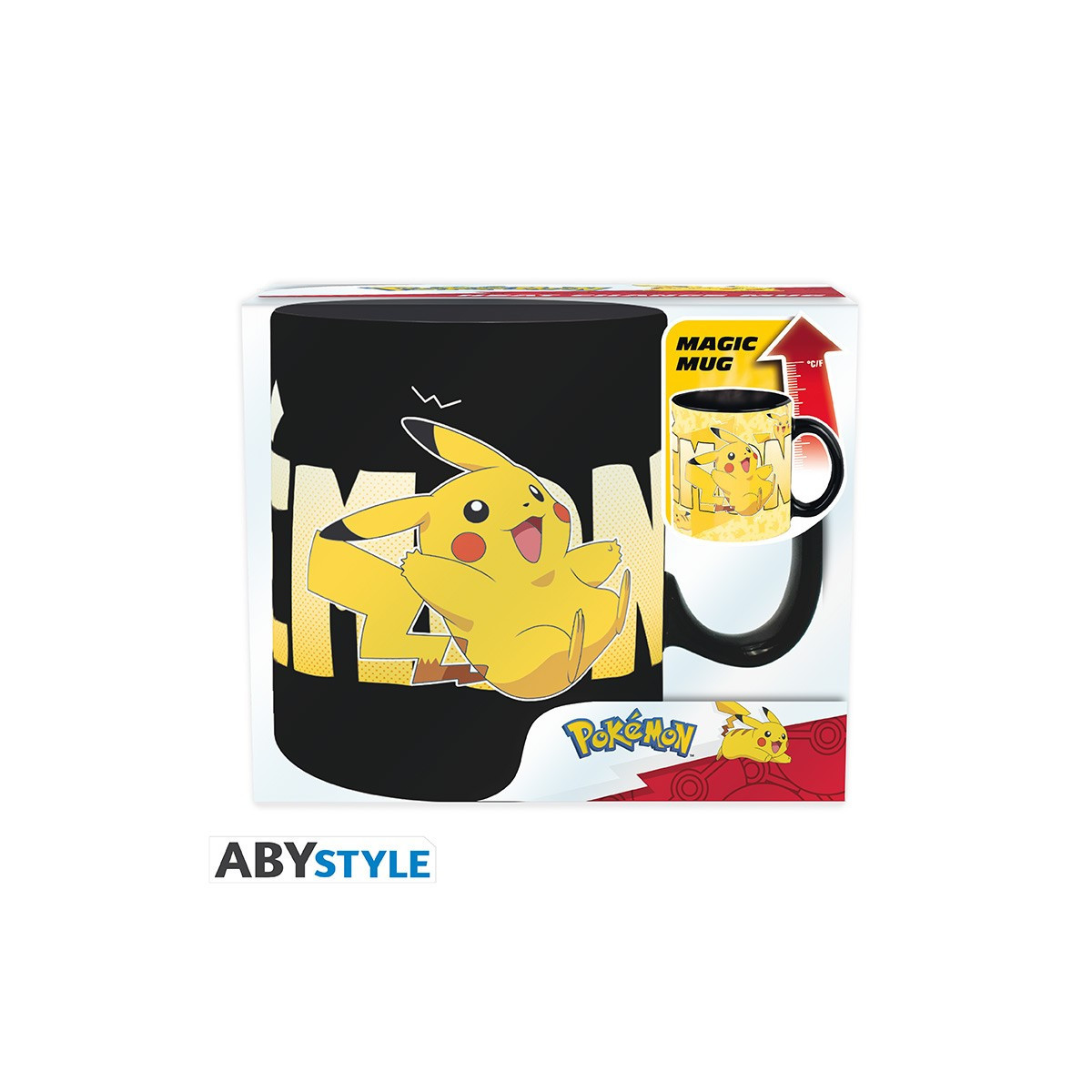 ABYstyle – Pokémon Thermoreaktive Pikachu-Tasse