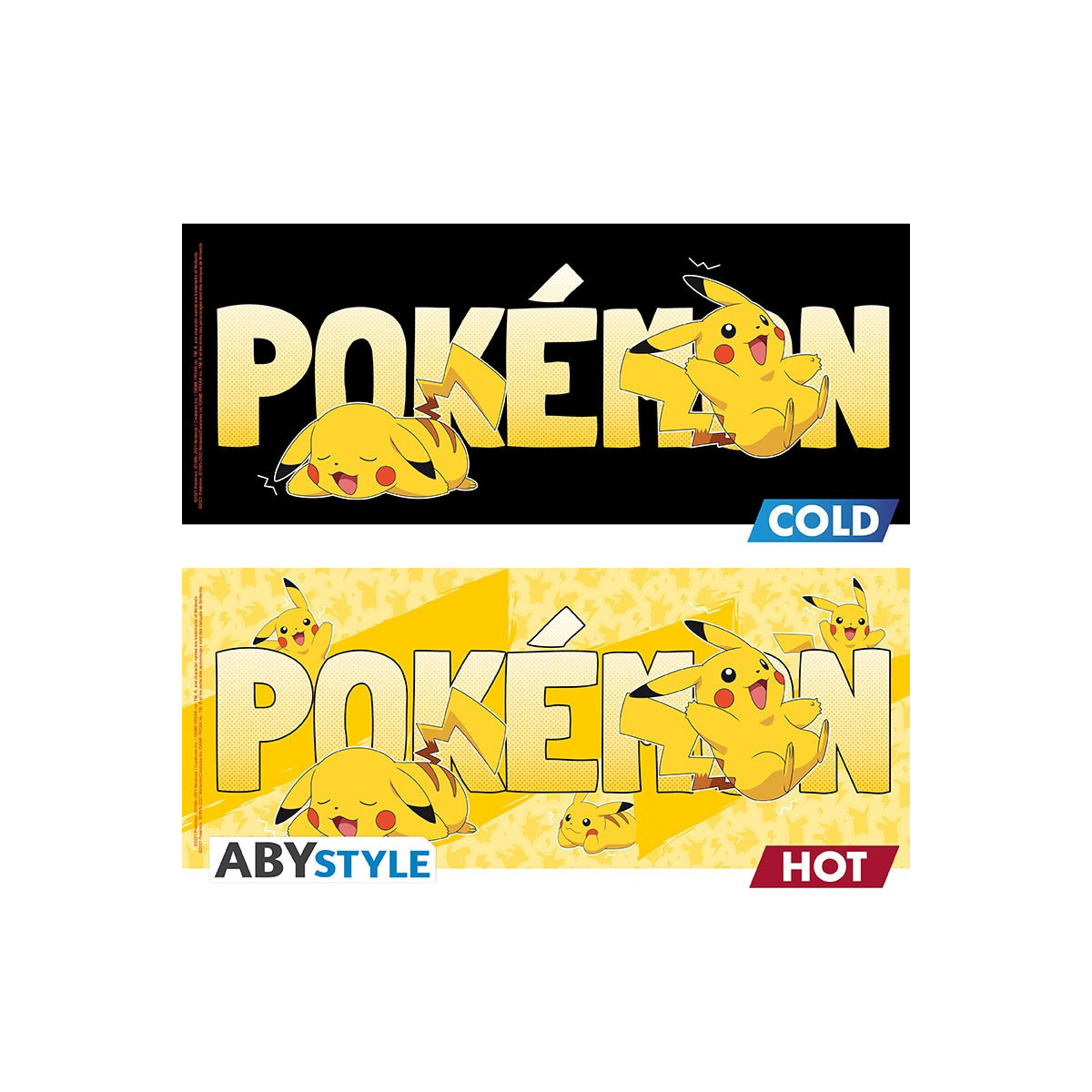 ABYstyle – Pokémon Thermoreaktive Pikachu-Tasse