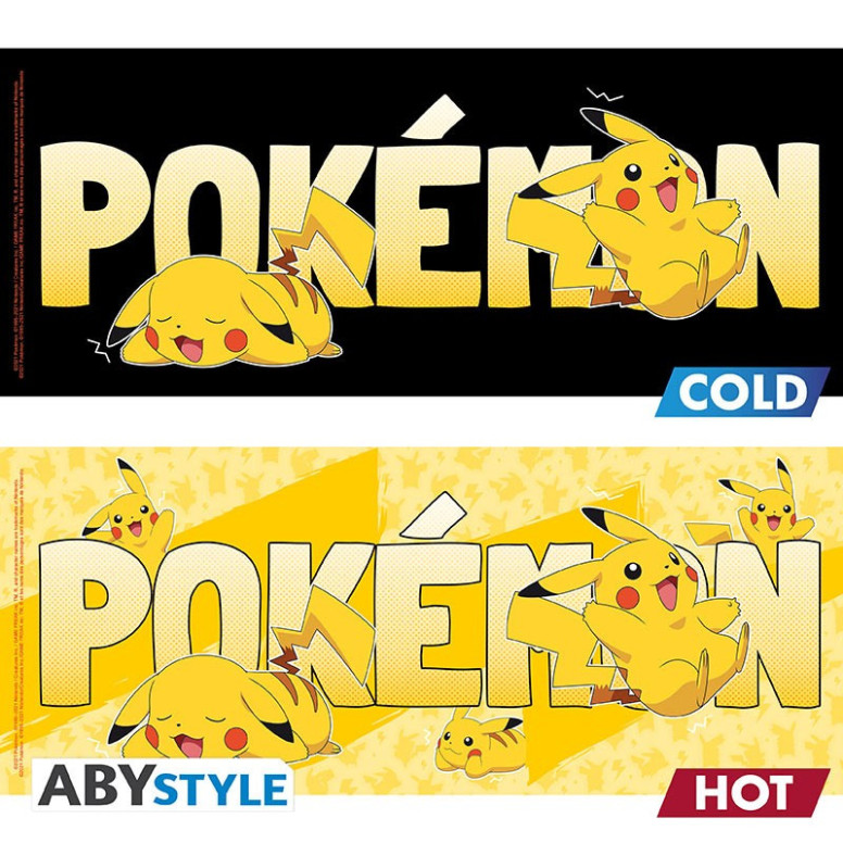 ABYstyle – Pokémon Thermoreaktive Pikachu-Tasse