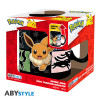 ABYstyle – Pokémon Thermoreaktive Tasse mit Évoli-Motiv