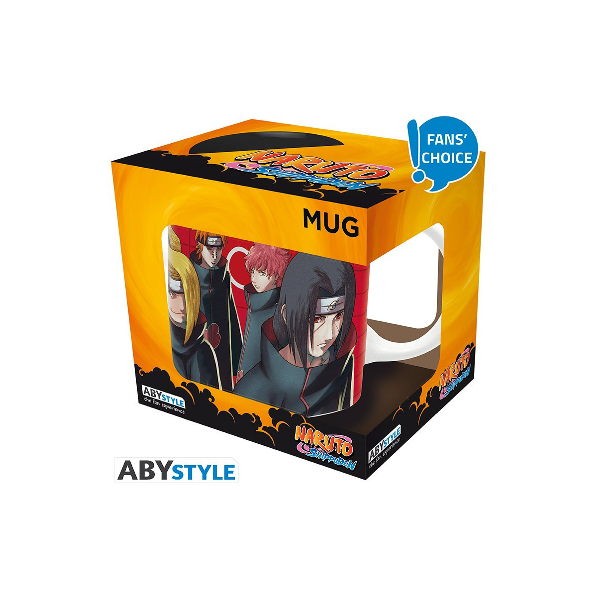 ABYstyle – „ Naruto “ SHIPPUDEN-Becher „Fans’ Choice“ mit Akatsuki-Motiv
