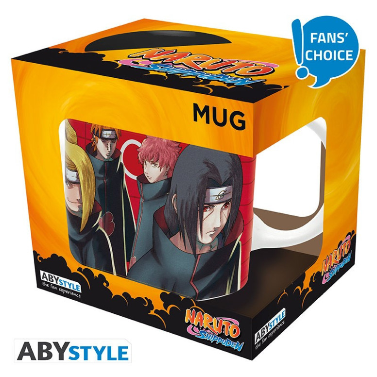ABYstyle – „ Naruto “ SHIPPUDEN-Becher „Fans’ Choice“ mit Akatsuki-Motiv