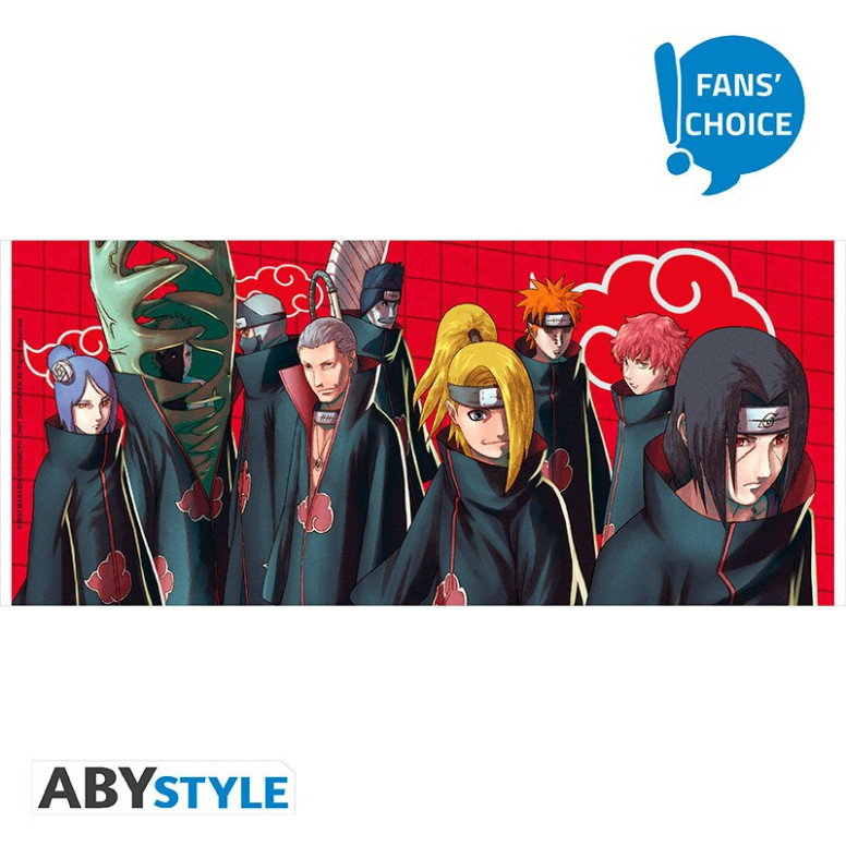 ABYstyle – „ Naruto “ SHIPPUDEN-Becher „Fans’ Choice“ mit Akatsuki-Motiv