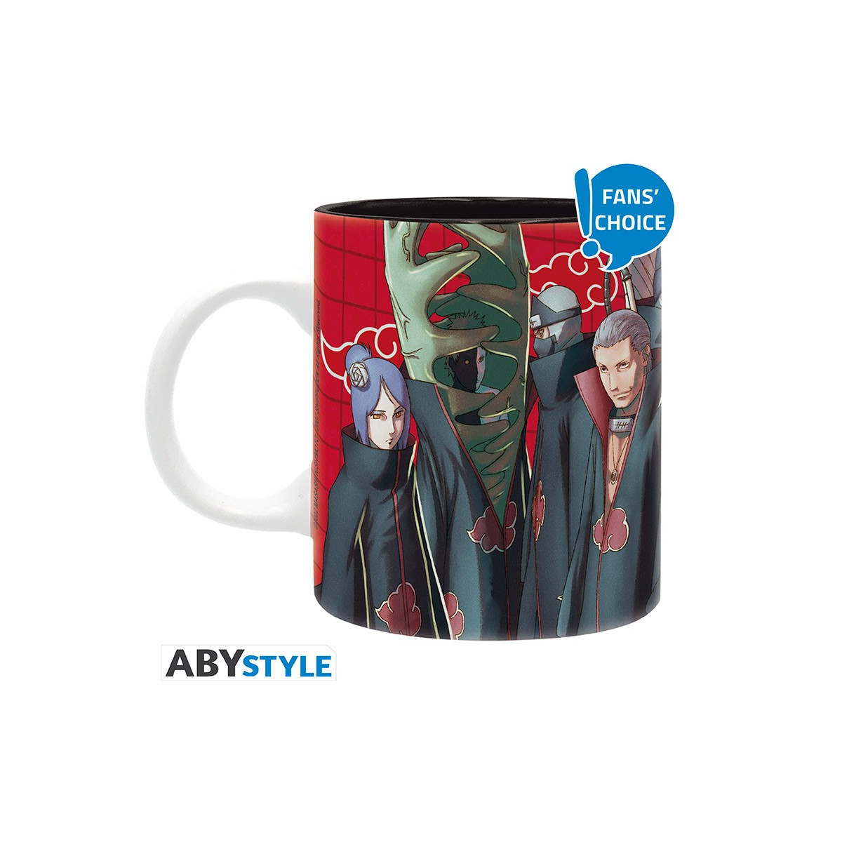ABYstyle – „ Naruto “ SHIPPUDEN-Becher „Fans’ Choice“ mit Akatsuki-Motiv