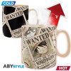 ABYstyle – One Piece Thermoreaktive Tasse „Wanted“