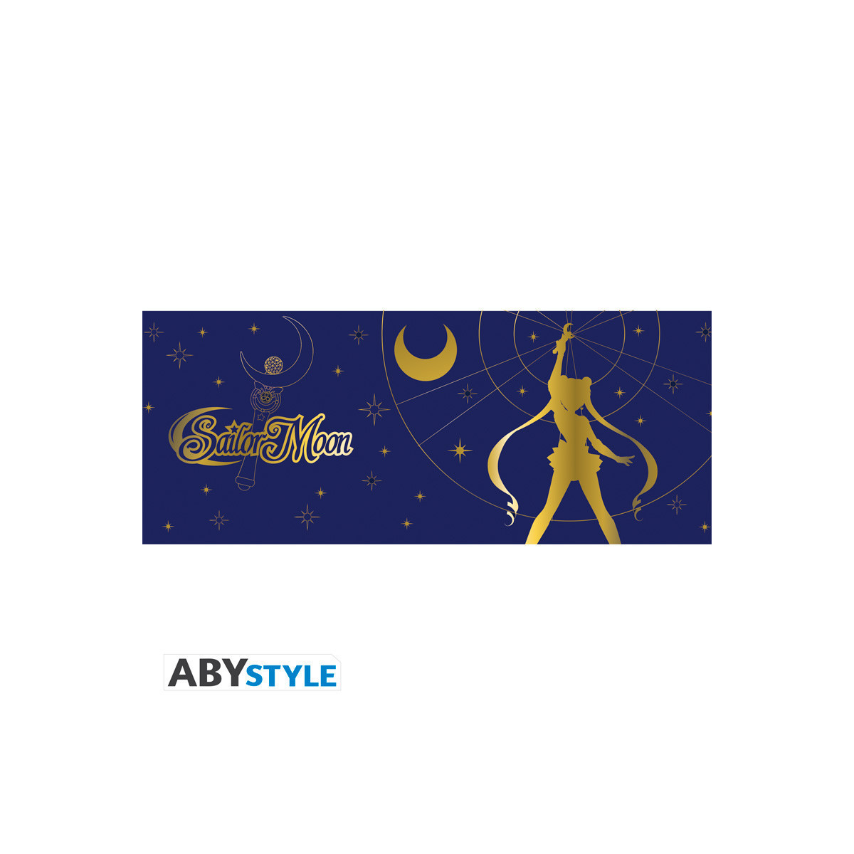 ABYstyle – „ Sailor Moon “-Becher „ Sailor Moon “ in Gold, großes Fassungsvermögen