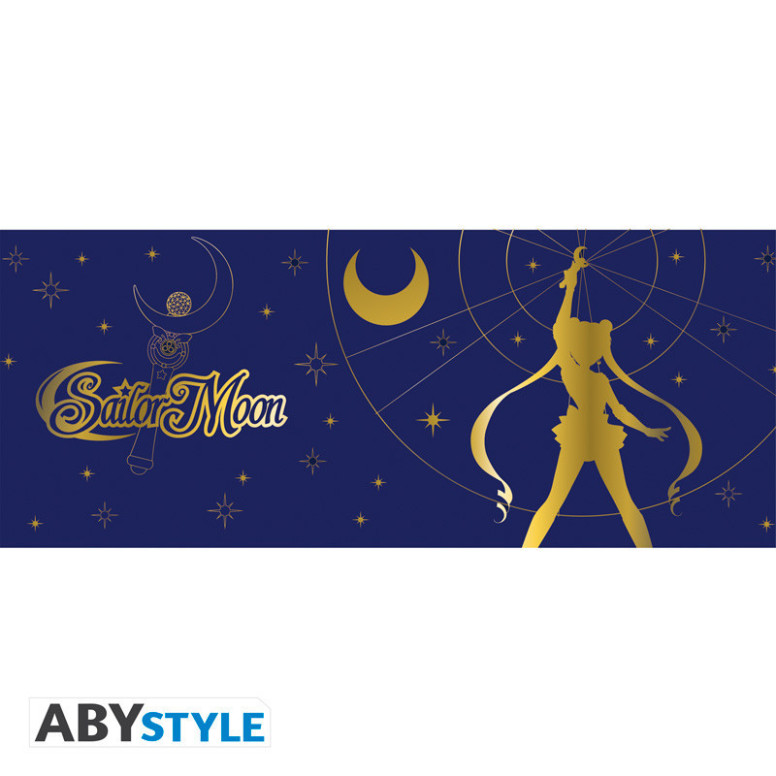 ABYstyle – „ Sailor Moon “-Becher „ Sailor Moon “ in Gold, großes Fassungsvermögen