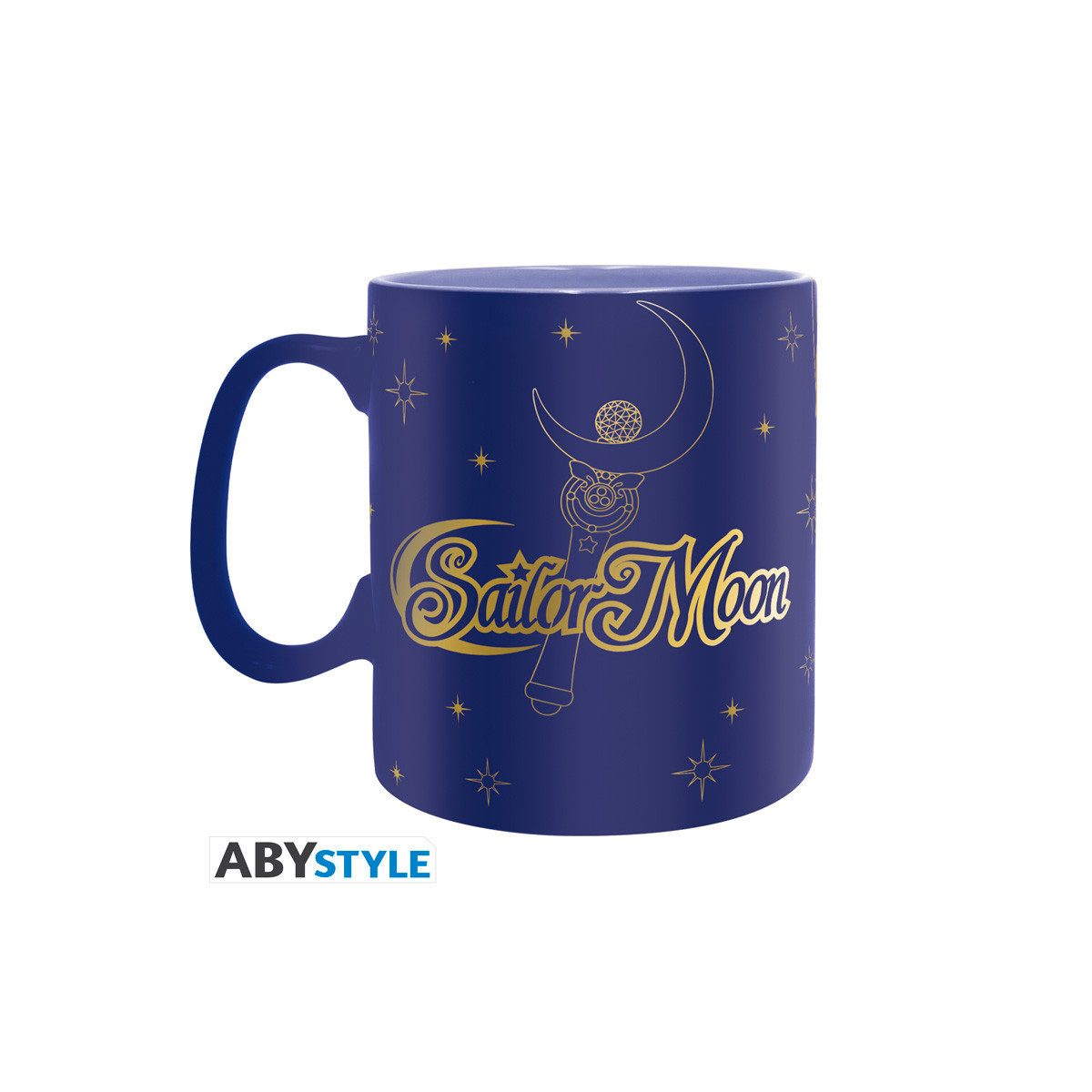 ABYstyle – „ Sailor Moon “-Becher „ Sailor Moon “ in Gold, großes Fassungsvermögen