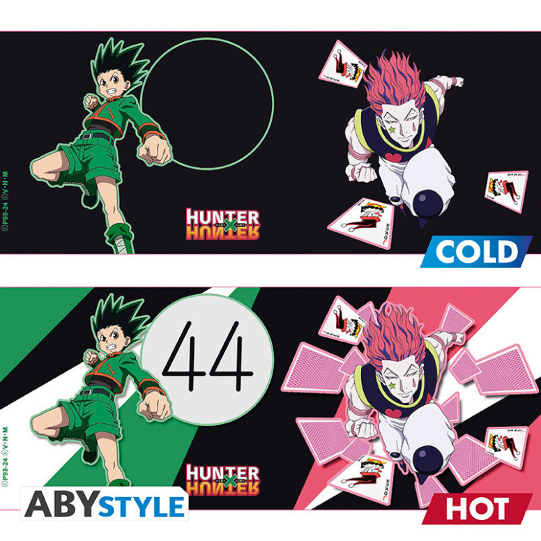 ABYstyle – Hunter × Hunter Thermoreaktive Tasse mit Gon und Hisoka