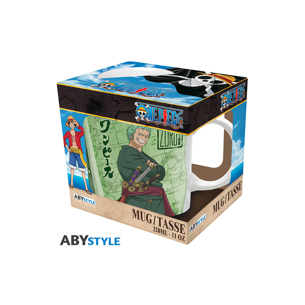 ABYstyle – „ One Piece “-Becher mit Zoro-Motiv