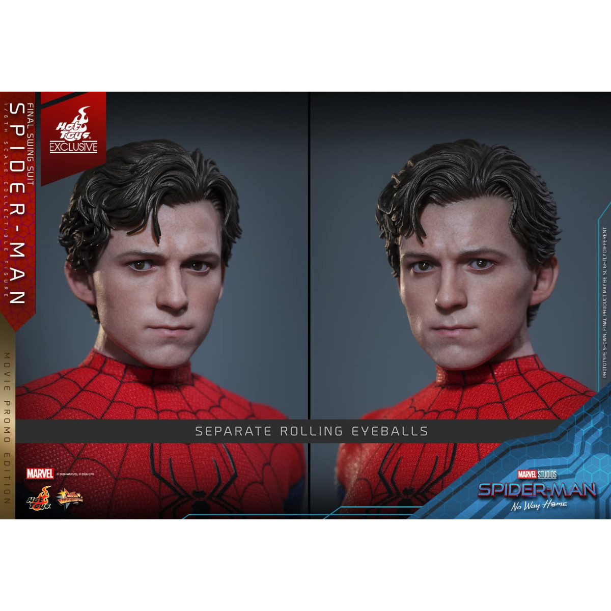 Hot Toys Exklusiv – Spider-Man (Final Swing Suit) (Movie Promo Edition) 1/6 MMS862 – Marvel's Spider-Man: No Way Home
