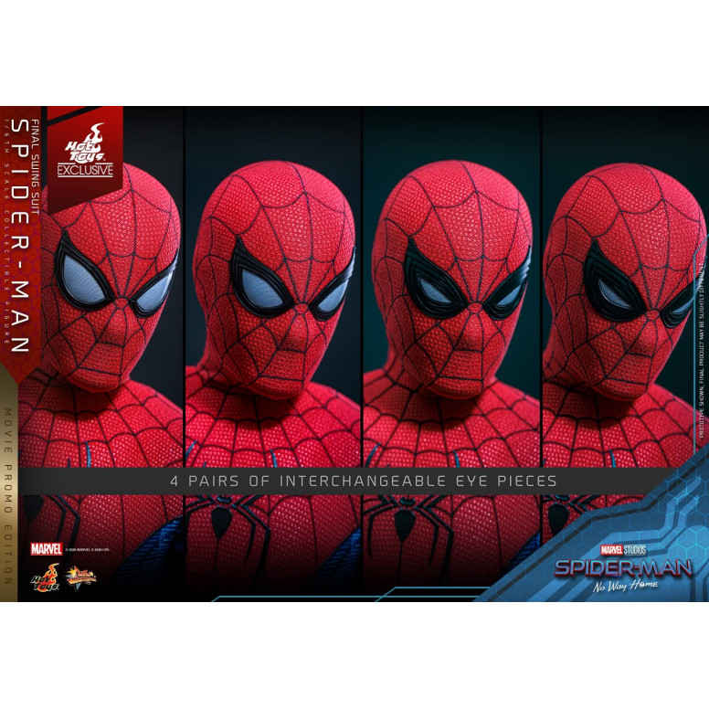 Hot Toys Exklusiv – Spider-Man (Final Swing Suit) (Movie Promo Edition) 1/6 MMS862 – Marvel's Spider-Man: No Way Home