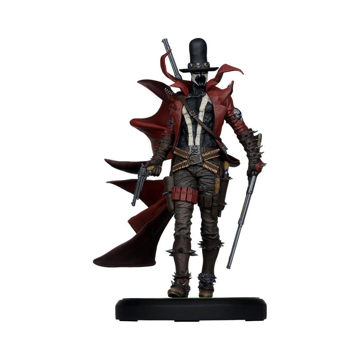 McFarlane - Gunslinger Spawn, von Todd McFarlane – „Black White & Red All Over“-Statue im Maßstab 1:10