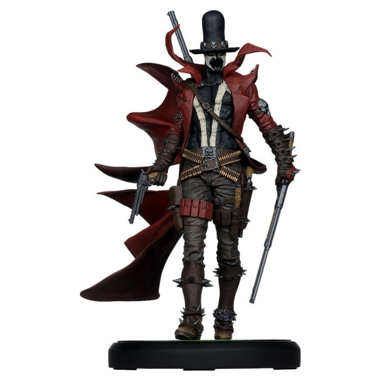 McFarlane - Gunslinger Spawn, von Todd McFarlane – „Black White & Red All Over“-Statue im Maßstab 1:10