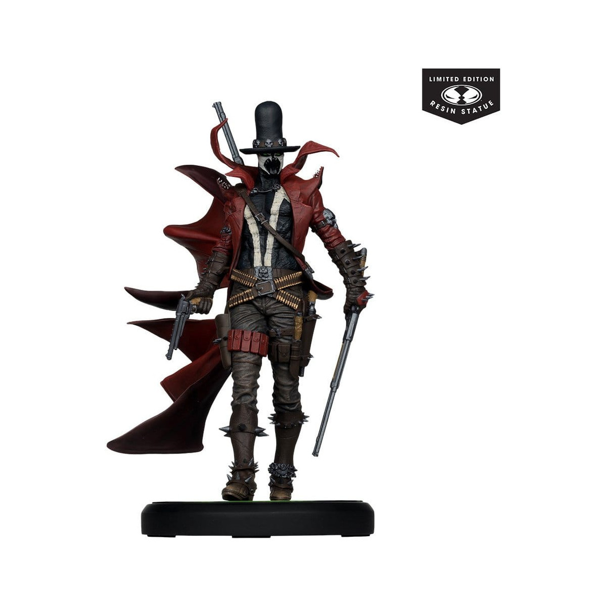 McFarlane - Gunslinger Spawn, von Todd McFarlane – „Black White & Red All Over“-Statue im Maßstab 1:10
