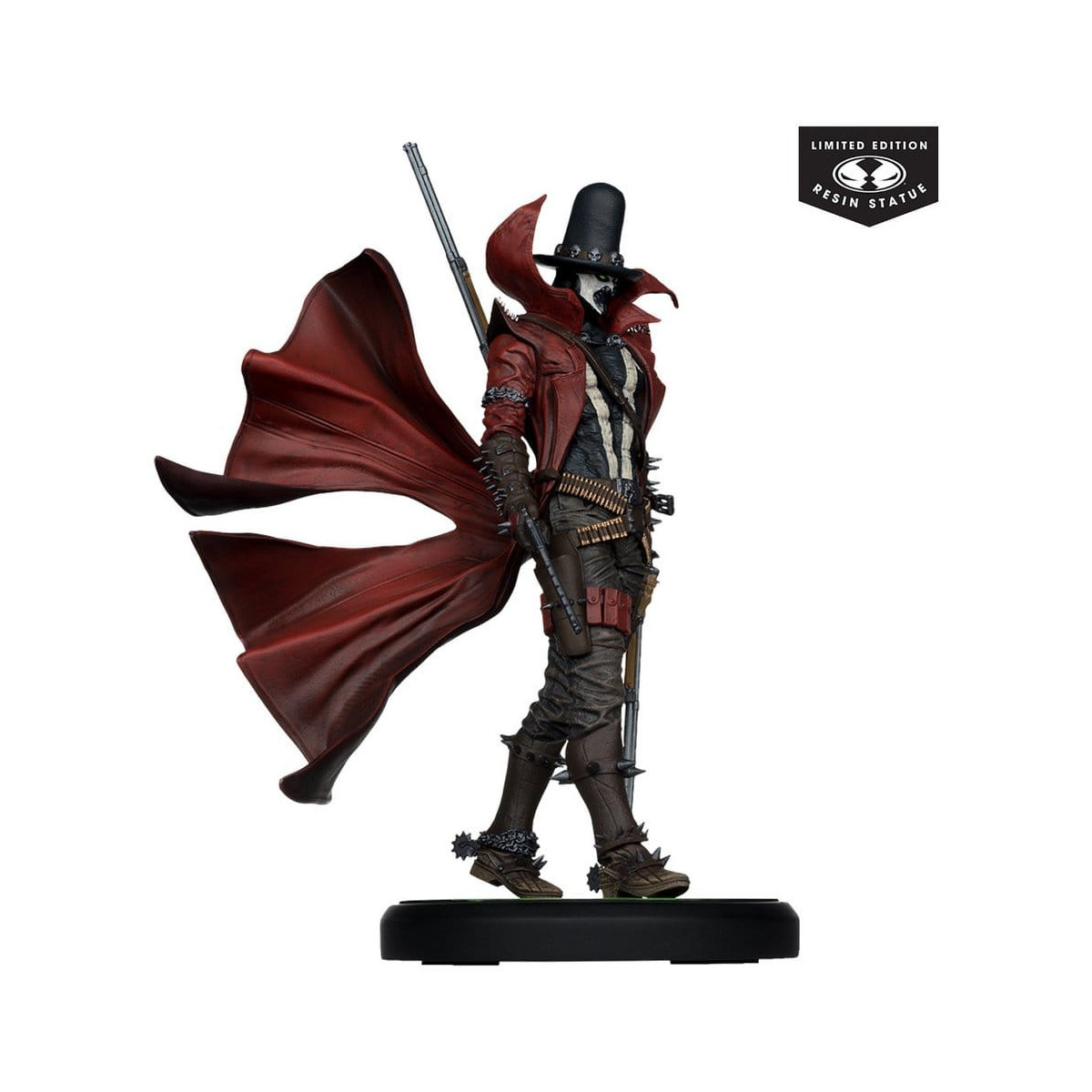 McFarlane - Gunslinger Spawn, von Todd McFarlane – „Black White & Red All Over“-Statue im Maßstab 1:10