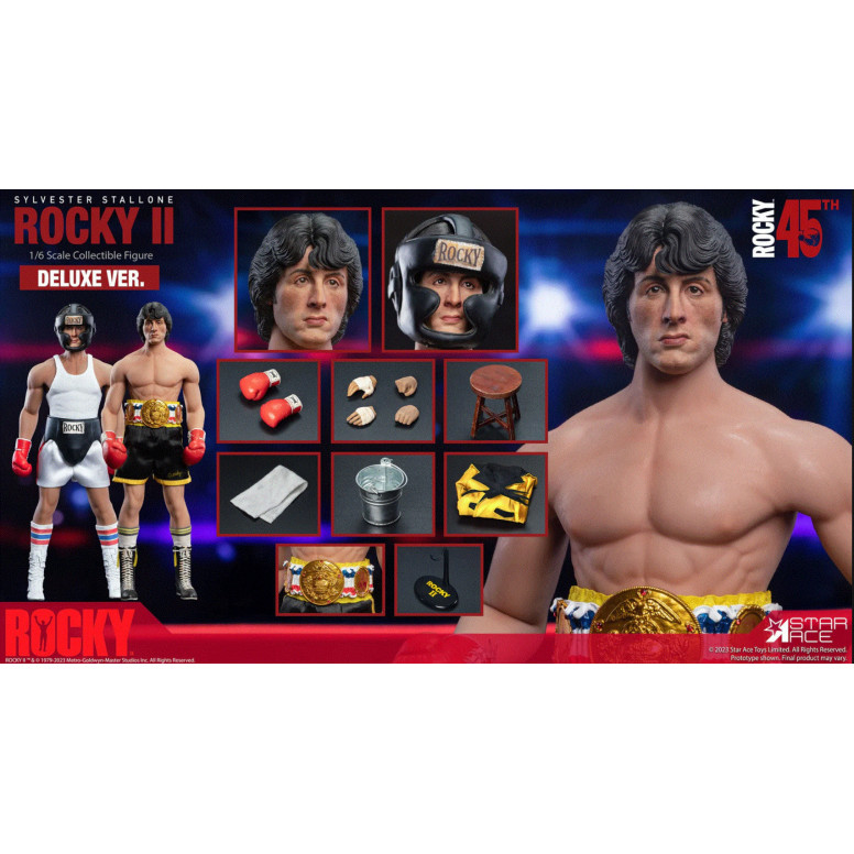 Star Ace - „ Rocky “ II – Boxer „ Rocky “ Deluxe Edition 1:6