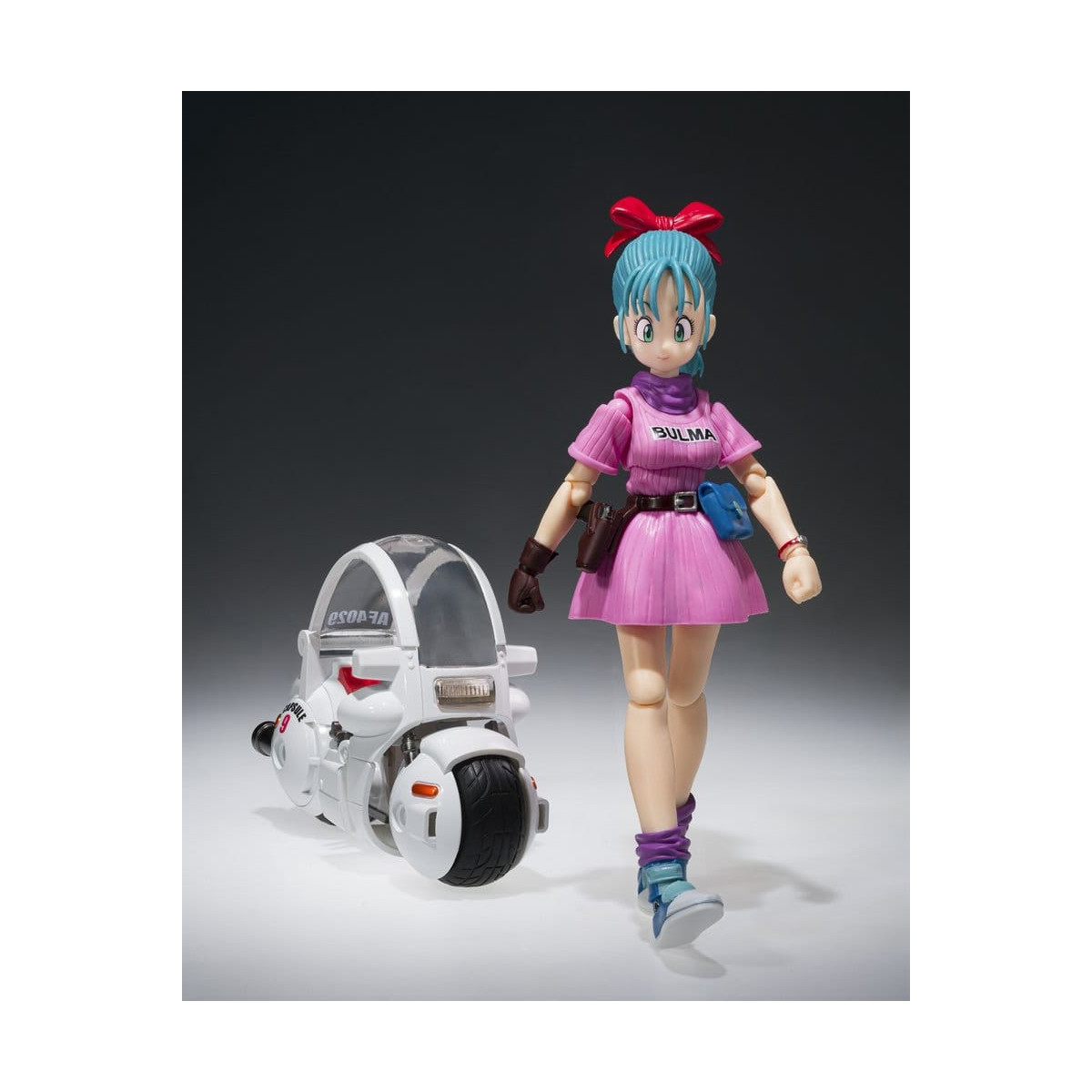 Tamashii Nations - Dragon Ball Z Changearts –  Hoi-Poi Nr. 9: Bulmas Motorrad