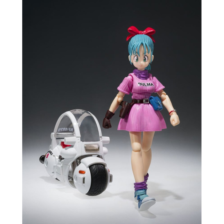 Tamashii Nations - Dragon Ball Z Changearts –  Hoi-Poi Nr. 9: Bulmas Motorrad