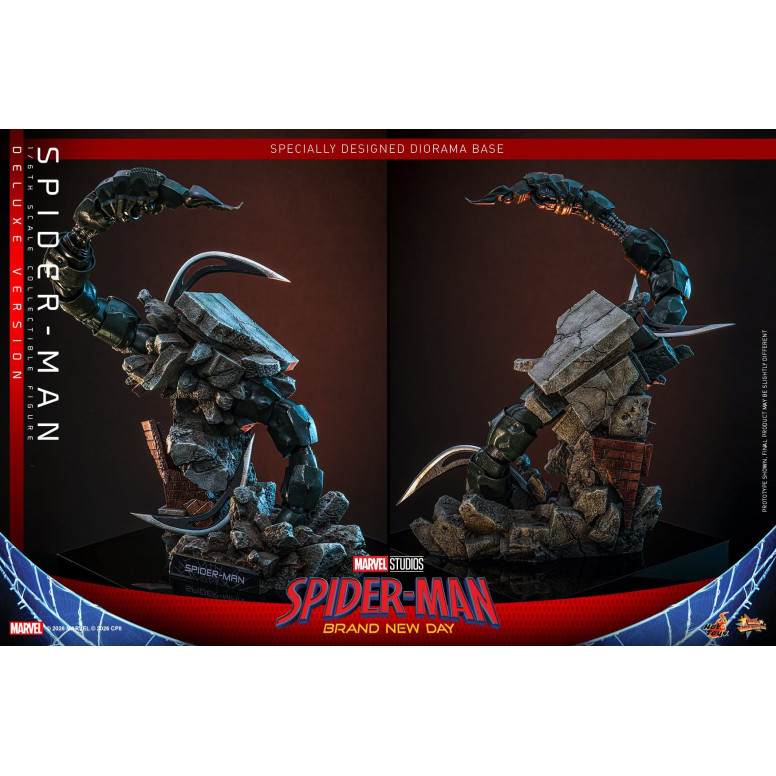 Hot Toys – Spider-Man Deluxe-Version 1:6 MMS893 – Marvel's Spider-Man: Brand New Day
