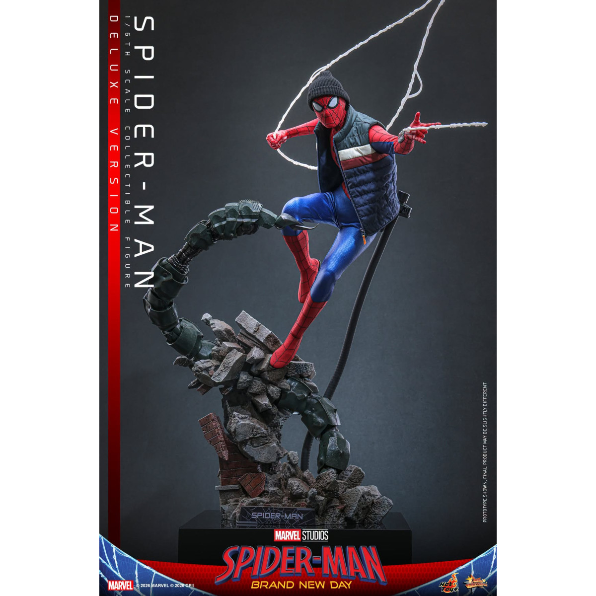 Hot Toys – Spider-Man Deluxe-Version 1:6 MMS893 – Marvel's Spider-Man: Brand New Day