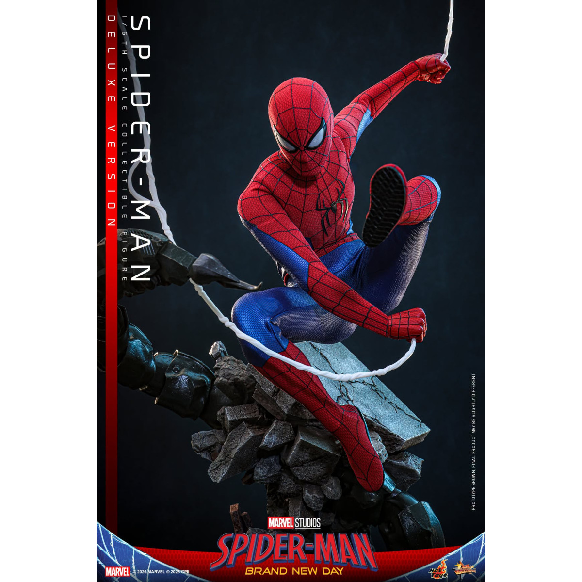 Hot Toys – Spider-Man Deluxe-Version 1:6 MMS893 – Marvel's Spider-Man: Brand New Day