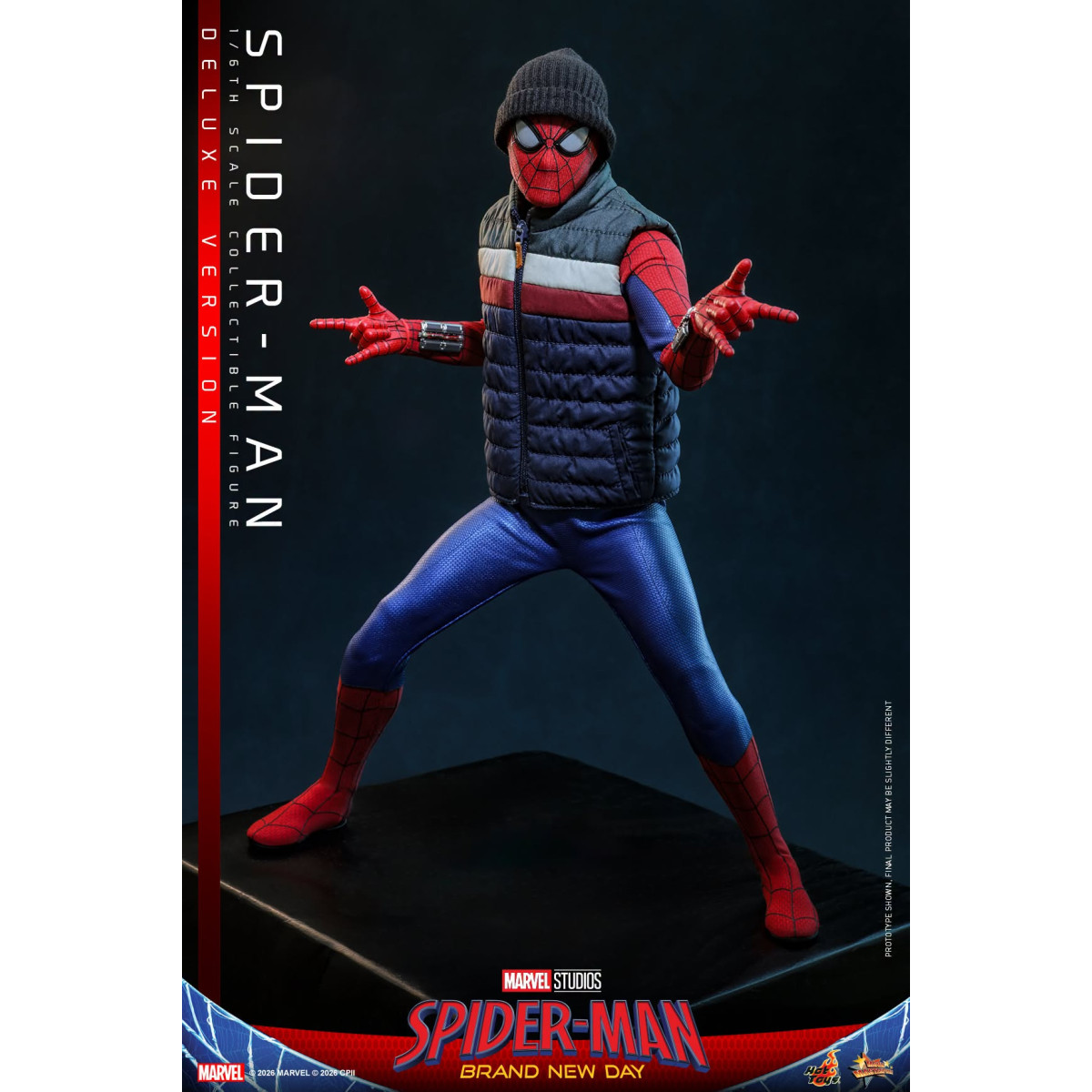 Hot Toys – Spider-Man Deluxe-Version 1:6 MMS893 – Marvel's Spider-Man: Brand New Day